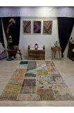 Eşsiz Güzelliğe Sahip Olan Özel Patchwork Halı 162x234 cm 4048