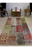 Eşsiz Klasik Gereçk Özel Patchwork Halı 162x233 cm 4053