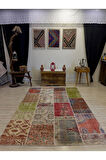 Eşsiz Klasik Gereçk Özel Patchwork Halı 162x233 cm 4053
