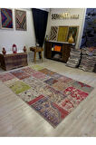 El Dokuma Eskitme Özel Patchwork Halı  163x235 cm 4057