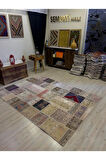 Eşsiz Güzelliğe Sahip Olan Özel Patchwork Halı 163x233 cm 4060