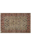 Minimalist Tasarımlı Yün Kilim Halı Buğday Rengi -195×287 Cm – 9886