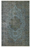 Şık Vintage Yün Ipek Halı - 169x267 Cm 9938