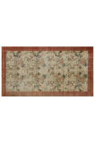 Ilham Verici Vintage El Işlemeli Yün Ipek Pers Fransız Halısı - 136x248 Cm 9941