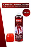 Bağcık + Show Fırça Kapaklı Süet ve Nubuk Renk Yenileyici Bakım Spreyi 250 ML Set