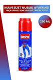 Bağcık + Show Fırça Kapaklı Süet ve Nubuk Renk Yenileyici Bakım Spreyi 250 ML Set