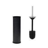 SİLİWAX SİYAH KADİFE -4 Lü Set Pedallı Çöp Kovası Wc Klozet Fırça Sabunluk Diş Fırçalık Seti