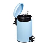SİLİWAX 5 LT ELİT MAVİ ÇÖP KOVASI - YAVAŞ KAPANIR