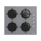 Silverline Ankastre Set, Gri Renk, CS5335S02 Ocak, FLAM Davlumbaz, BO6502S02 Fırın