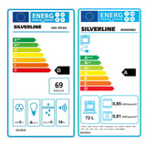 Silverline Ankastre Set, Gri Renk, CS5335S02 Ocak, FLAM Davlumbaz, BO6502S02 Fırın