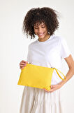 Premium Kadın Renkli Astarlı Fermuarlı Clutch El Çantası Portföy
