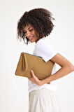 Premium Kadın Renkli Astarlı Fermuarlı Clutch El Çantası Portföy