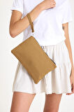 Premium Kadın Renkli Astarlı Fermuarlı Clutch El Çantası Portföy