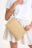 Premium Kadın Renkli Astarlı Fermuarlı Clutch El Çantası Portföy