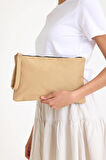 Premium Kadın Renkli Astarlı Fermuarlı Clutch El Çantası Portföy