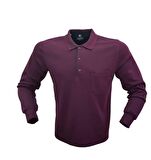 SİMENTİ POLO YAKA UZUN KOL CEPLİ RAHAT KALIP ÖZEL ÜRETİM SWEATSHİRT