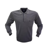 SİMENTİ POLO YAKA UZUN KOL CEPLİ RAHAT KALIP ÖZEL ÜRETİM SWEATSHİRT