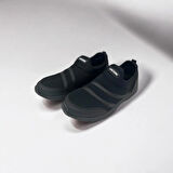 ERKEK GÜNLÜK SİYAH ÜST ŞERİTLİ SNEAKER 