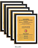 5'Lİ A4 ÇERÇEVE, BELGE ÇERÇEVESİ, DİPLOMA, SERTİFİKA, FOTOĞRAF ÇERÇEVESİ, RESİM ÇERÇEVESİ, 21x30