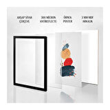 5'Lİ A4 ÇERÇEVE, BELGE ÇERÇEVESİ, DİPLOMA, SERTİFİKA, FOTOĞRAF ÇERÇEVESİ, RESİM ÇERÇEVESİ, 21x30