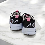 KIZ ÇOCUK SİYAH ÜST BASKILI SNEAKER