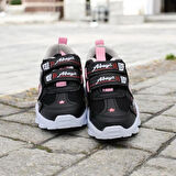 KIZ ÇOCUK SİYAH ÜST BASKILI SNEAKER