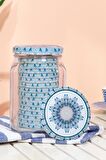 Sarkap 1600 ml Kavanoz 15'li Yeşil Çini Kapaklı