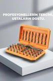 Özel Üretim Alet Çantası Hırdavat Atölye Tornavida Seti TTS05 Gri