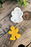 Cookie Adam Tekli Mum Kalıbı (Silikon) (1 Adet)