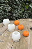 Pumpkin Üçlü Set Mum Kalıpları (Silikon) (3 Adet)