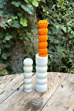 Kabak Totem Tekli Mum Kalıbı ( Silikon ) 1 Adet