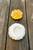 Lotus Çiçek 5 Silikon Mum Kalıbı