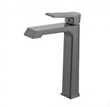 Creavit Stark Uzun Lavabo Armatürü - Gun Grey / Metalik Gri SK6500GR