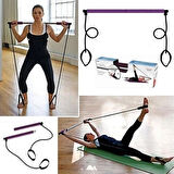 Leyloş Jimnastik Çubuğu Plates Barı Taşınabilir Spor Ve Egzersiz Aleti