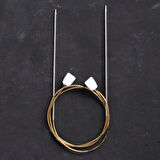 Leyloş Flexi-bel 2,25mm 50cm Esnek Örgü Şişi - 181-7