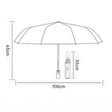 Siyah El Fenerli Şemsiye