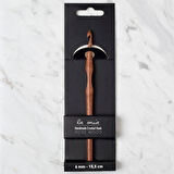 Leyloş Rosewood 6 Mm 15.5 Cm Ahşap Yün Tığ