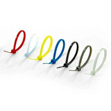 Leyloş 30 Parça Plastik Kablo Kelepçe Seti Kablo Düzenleyici Bağlama Bantları