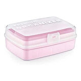 Leyloş 12 Bölmeli Çok Amaçlı Takı Toka Kutusu Dikiş Kutusu Kapaklı Organizer Kutusu Bölmeli Kutu