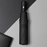 Siyah Kılıflı Otomatik Kompakt Şemsiye