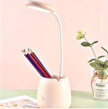 Halka Led Usb Şarjlı Masa Lambası