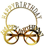 Happy Birthday Gözlük Ve Taç