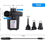 İki Yönlü Elektrikli Hava Pompası