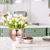 Leyloş Kare Bronz Cam Mozaik Fayans Çıkartmaları El İşi Kare Cam Fayans Kendinden Yapışkanlı Aynalı Dekor Panel 30x30 Cm