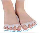 5 Parmak Ayıran Geçmelı Makara Beyaz Renk