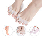 5 Parmak Ayıran Geçmelı Makara Beyaz Renk