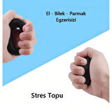 El Ve Parmak Güçlendirici Egzersiz Seti