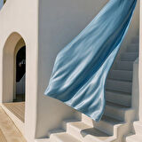 Antibakteriyel Terletmeyen İpek Saten Yastık Kılıfı 2'li 50x70 Mavi