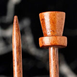 Leyloş Rosewood 3 Mm 36 Cm Ahşap Örgü Şişi