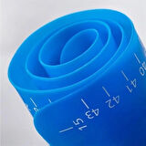 Leyloş 40*50 Cm Silikon Ölçekli Kullanımı Kolay Hamur Açma Matı Ekmek Mantı Makarna Hamuru Yoğurma